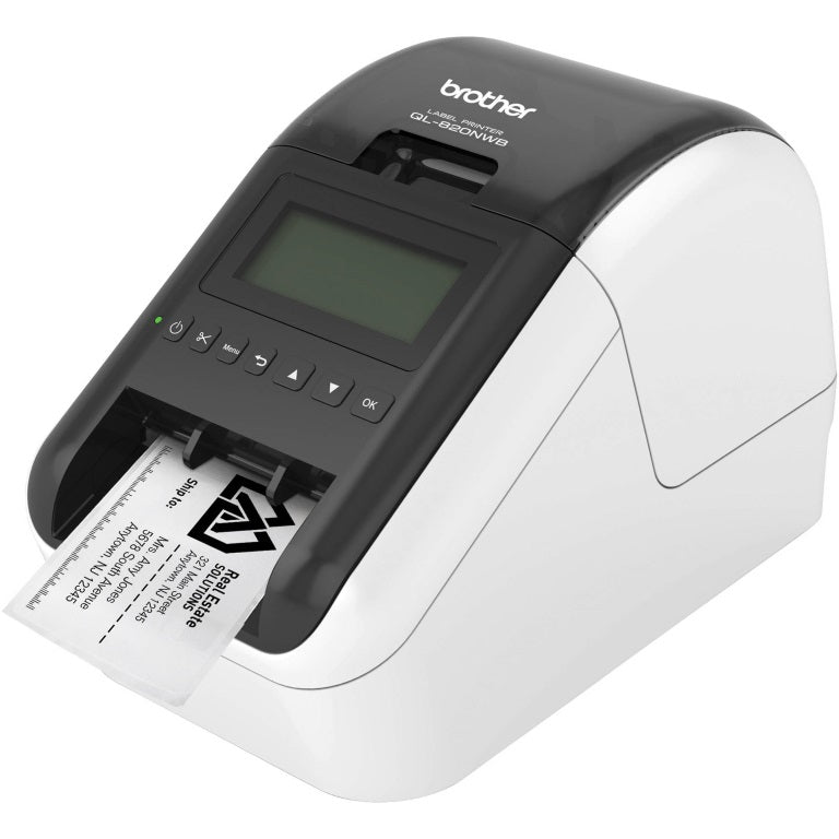Brother QL-820NWB *EXCLUSIVE* WIRELESS (WiFi & BT) /NETWORKABLE HIGH SPEED LABEL PRINTER / UP TO 62MM WITH BLACK/RED PRINTING (*DK-22251 required) Brother QL-820NWB *EXCLUSIVE* WIRELESS (WiFi & BT) /NETWORKABLE HIGH SPEED LABEL PRINTER / UP TO 62MM WITH BLACK/RED PRINTING (*DK-22251 required)